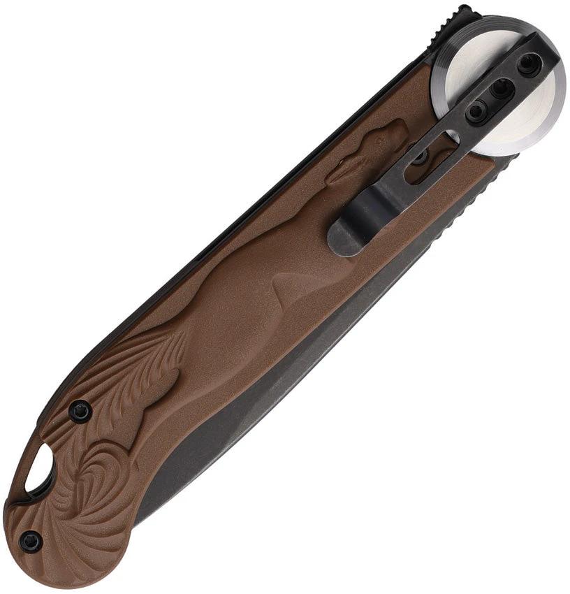 Daggerr Knives Peremen Mys Linerlock Black PM2401-BRBW by Daggerr Knives