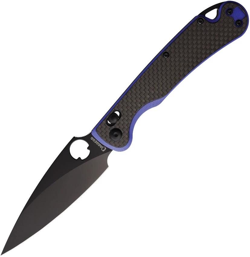 Daggerr Knives Zhalo Crossbar Lock CF FM02-2CFBLUDLC-X by Daggerr Knives