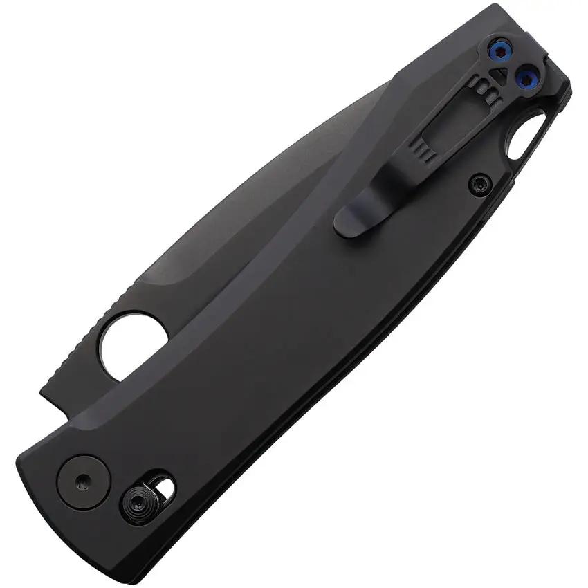 Daggerr Knives Nightmare X-Lock - MagnaCut Drop Point Blade Black Titanium Handle by Daggerr Knives