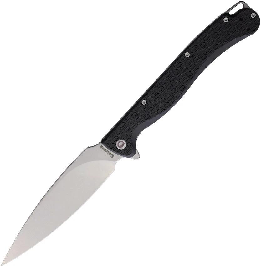 Daggerr Knives Pero Linerlock Black SW PRFRNBKSW by Daggerr Knives
