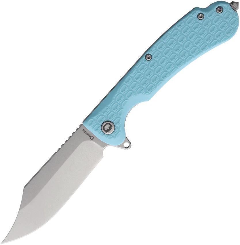Daggerr Knives Powie Linerlock Light Blue PWFRNTFNSW by Daggerr Knives