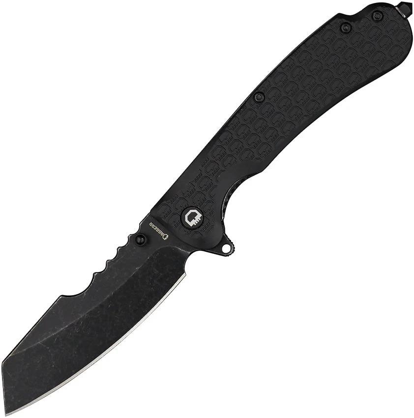 Daggerr Knives Rhino Linerlock Black RNFRNBKBW by Daggerr Knives