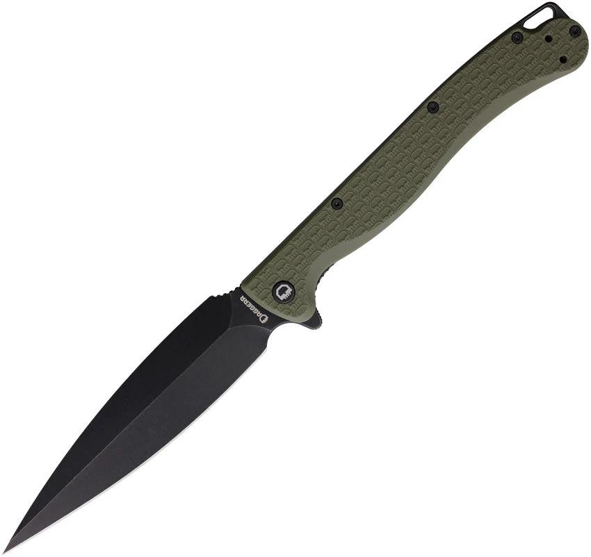 Daggerr Knives Vendetta Linerlock OD BSW VDFRNOLBW by Daggerr Knives