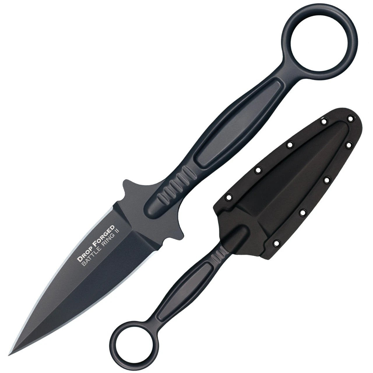 Cold Steel Drop Forged Battle Ring 2 Fixed Blade Knife by Cold Steel