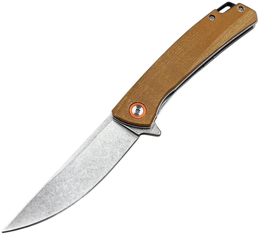 ElitEdge Linerlock Tan Micarta 10-B013OR by ElitEdge