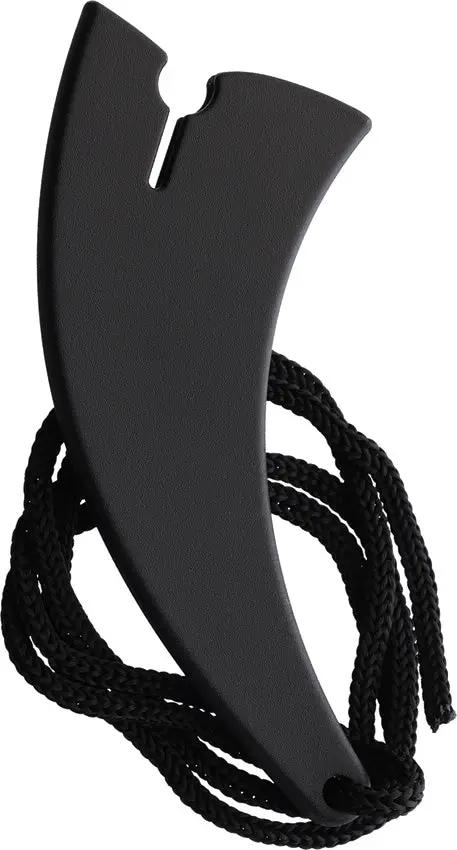 ElitEdge Karambit Fixed Black 20-098BK - Full Tang Stainless Blade With Finger Ring by ElitEdge