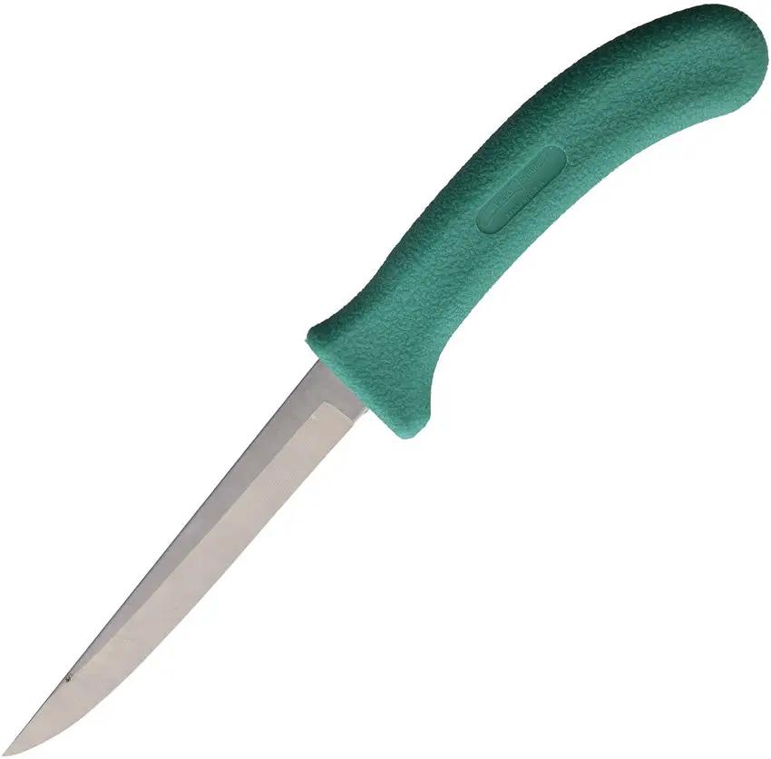 Miscellaneous Poultry Knife 5 Inch EG805SH - Stonewash Satin Stainless Blade And Green Handle by Miscellaneous