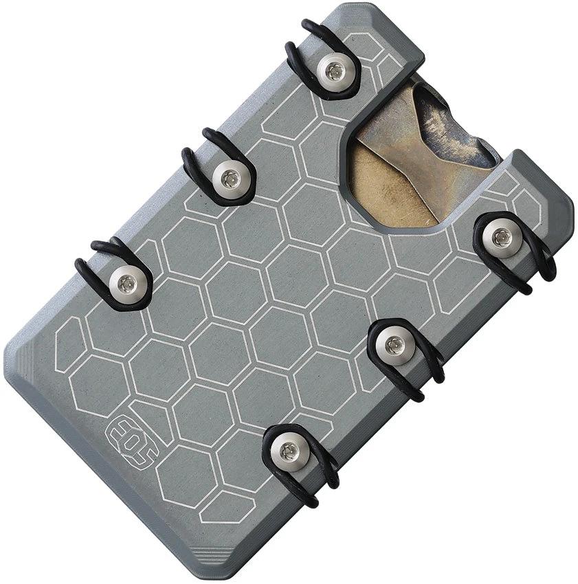 EOS Wallet 3.0 Lite Gun Metal EOS109 3.0 LITE WALLET HEX GUN by EOS