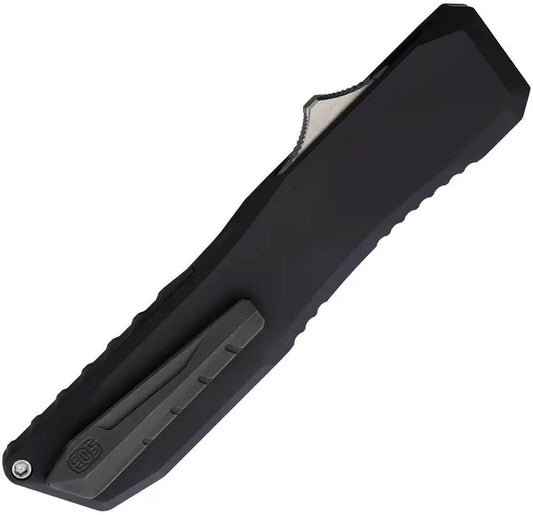 EOS Auto Harpoon OTF Dagger Black Tungsten CPM S35VN Blade With Carbon Fiber Inlay by EOS