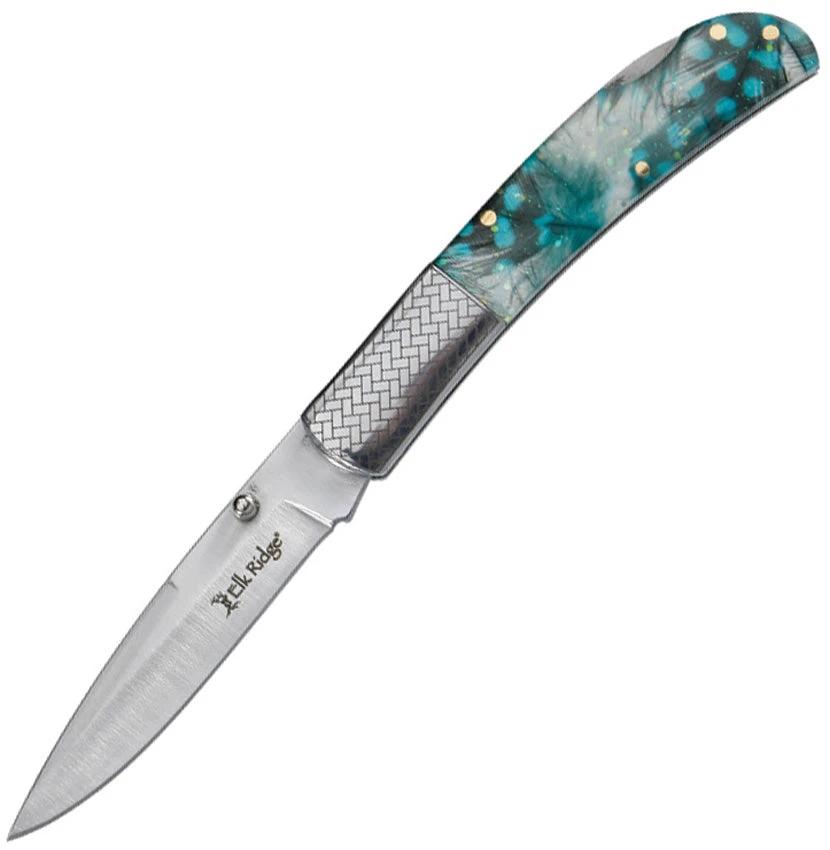 Elk Ridge Lockback Green ER-2006GN by Elk Ridge