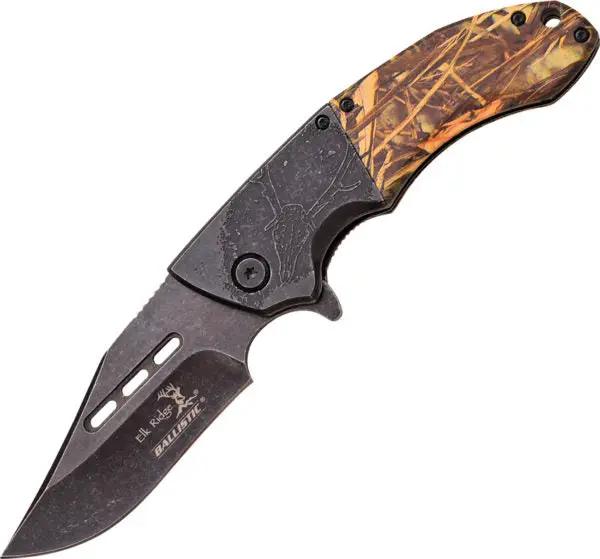 Elk Ridge Linerlock Gray A/O ER-A006GC by Elk Ridge