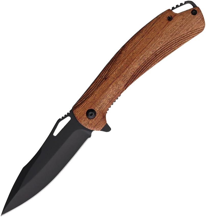 Elk Ridge Linerlock A/O Light Brown ER-A2002LB by Elk Ridge