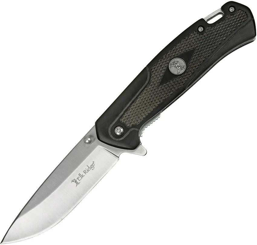 Elk Ridge Gentleman's Linerlock A/O ER-A969BK by Elk Ridge
