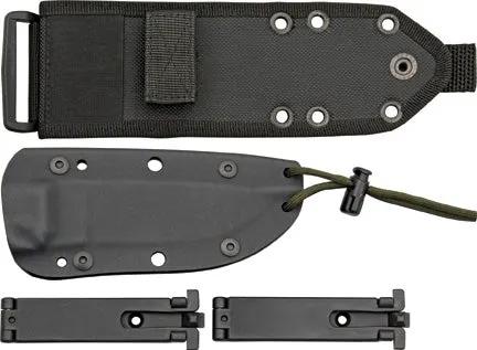 ESEE Model 4 Plain Edge Fixed Blade Knife For Outdoorsmen Rugged Full Tang Orange G10 by ESEE