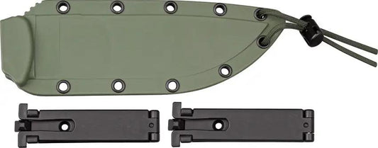 ESEE Model 6 Plain Edge Fixed Blade Knife 1095 Carbon Steel Full Tang Survival Knife by ESEE