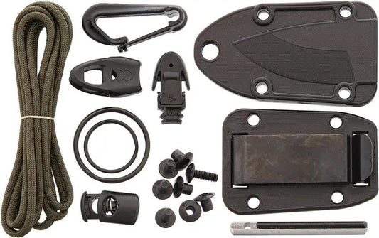ESEE Candiru Survival Knife With CAN B KIT 5.13in Overall 1095HC Blade Full Tang Outdoor Enthusiasts USA Made by ESEE