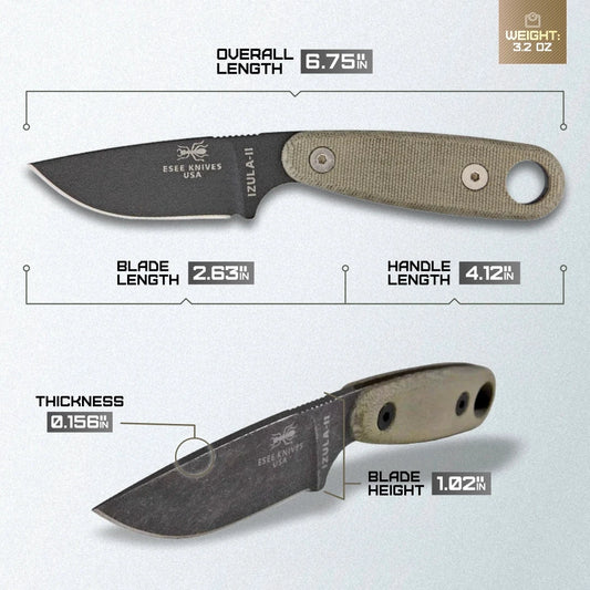 ESEE Izula II Tactical IZULA-II-TG by ESEE