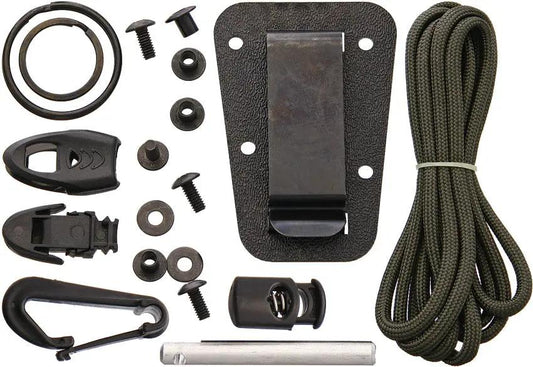 ESEE Izula II Tactical Knife With Kit For Outdoor Survivalists Full Tang 1095HC Steel Blade by ESEE