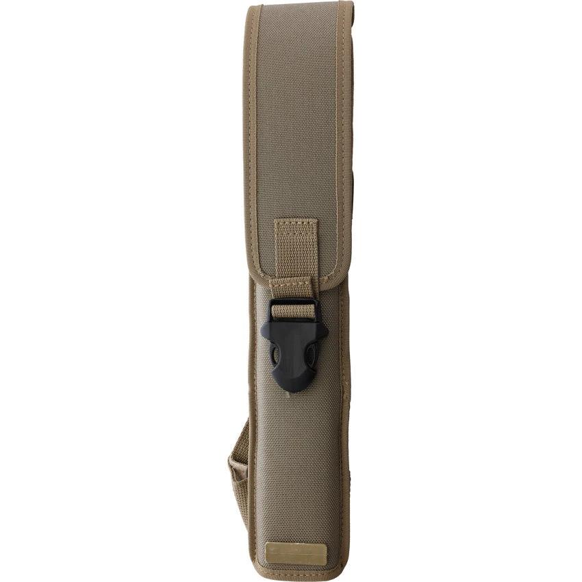 Extrema Ratio Fulcrum Desert Warfare Knife N690 Tanto Blade Full Tang with Desert Tan Forprene Handle Tactical Pro by Extrema Ratio