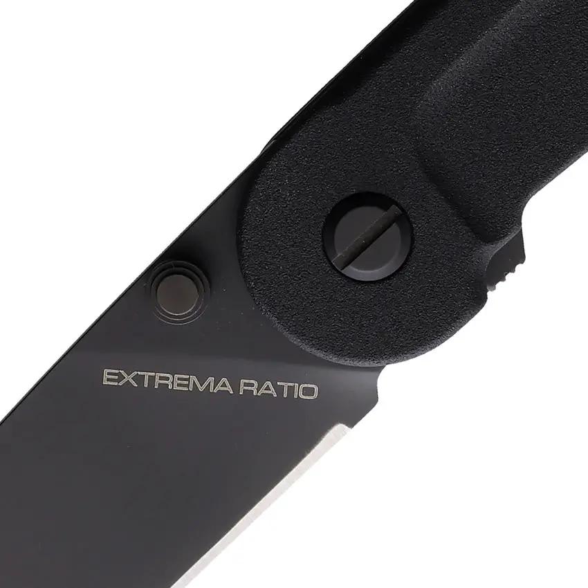 Extrema Ratio BF3 Dark Talon Folding Knife 4.88in N690 Blade Black Aluminum Handle Tactical EDC For Professionals by Extrema Ratio