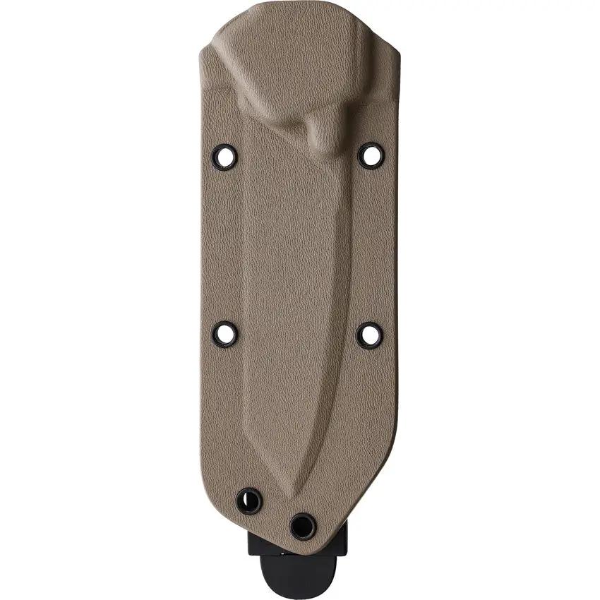 Extrema Ratio Glauca J1 Linerlock Desert Tan Knife With Four And A Half Inch Black N690 Tanto Blade Tactical EDC by Extrema Ratio