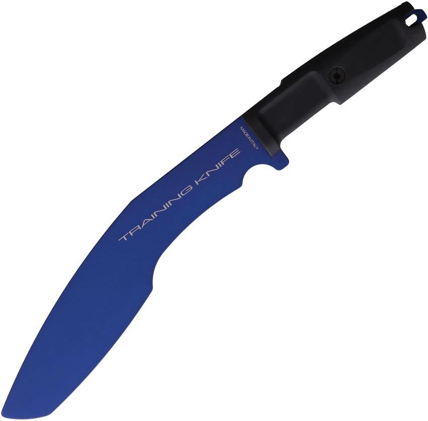 Extrema Ratio TK KS Training Knife 9.5 Inch Blue Anodized Blade Full Tang Unsharpened for Tactical Training by Extrema Ratio