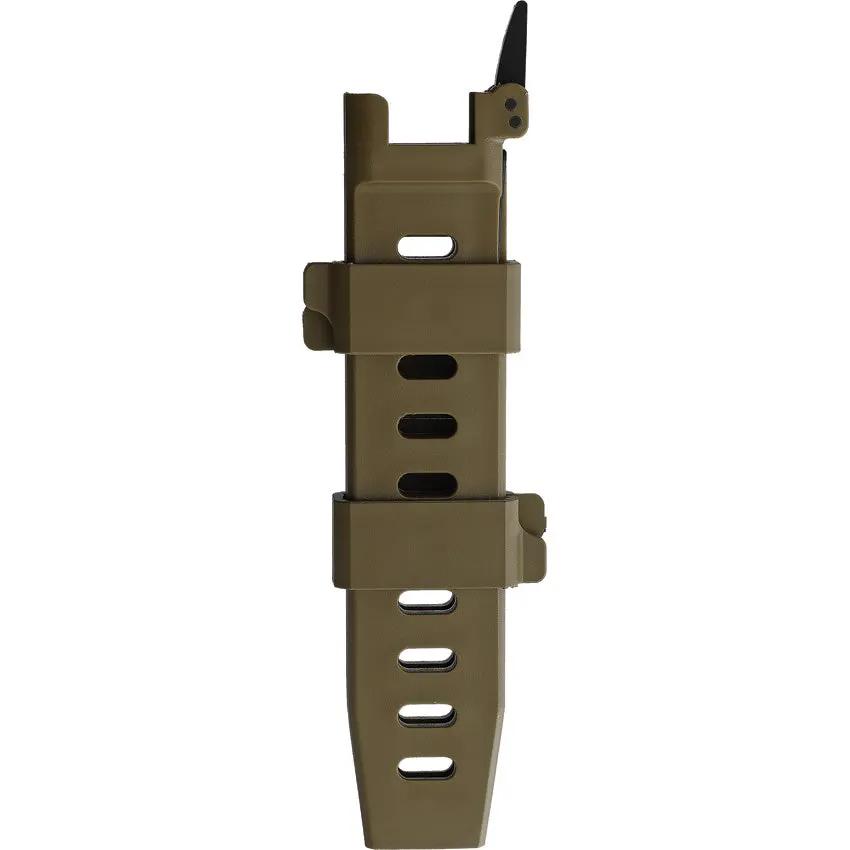 Extrema Ratio Mamba HCS Premium Tactical Knife With Bohler N690 Tanto Blade Full Tang Glass Breaker And MOLLE Sheath by Extrema Ratio