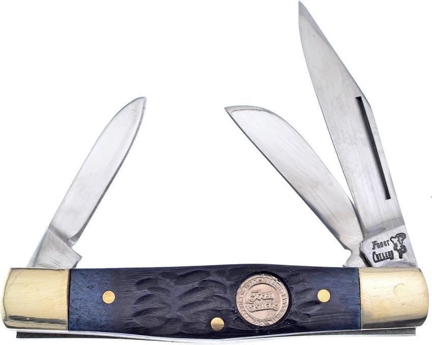 Frost Cutlery Baby Diamond Back Blue 14-632BJB by Frost Cutlery