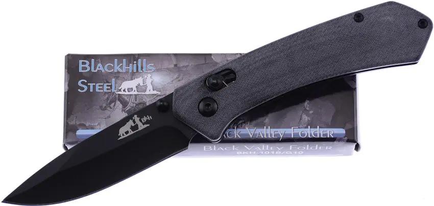 Frost Cutlery G10 Black Stainless Non-Assisted Folding Knife BKH-101B/G10 - Everyday Carry And Rock-Solid Performance by Frost Cutlery