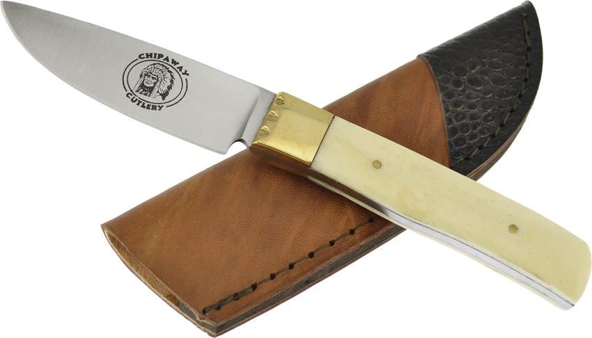 Frost Cutlery Little Fox Skinner Bone CW-986WSB by Frost Cutlery