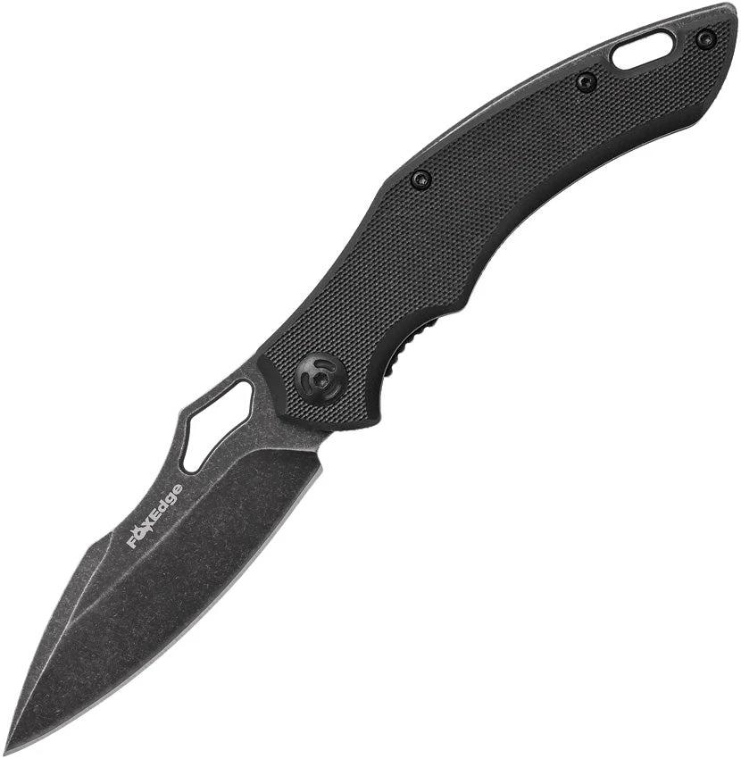 Fox Edge Sparrow Linerlock Black FE034 by Fox Edge