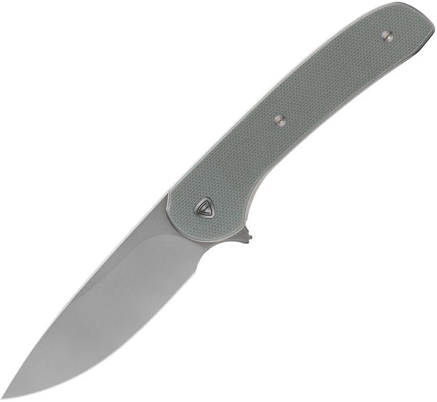 Ferrum Forge Knife Works Gent 2.0 Linerlock Gray GENT 2.0 SW 9CR18MOV GRAY G10 by Ferrum Forge Knife Works