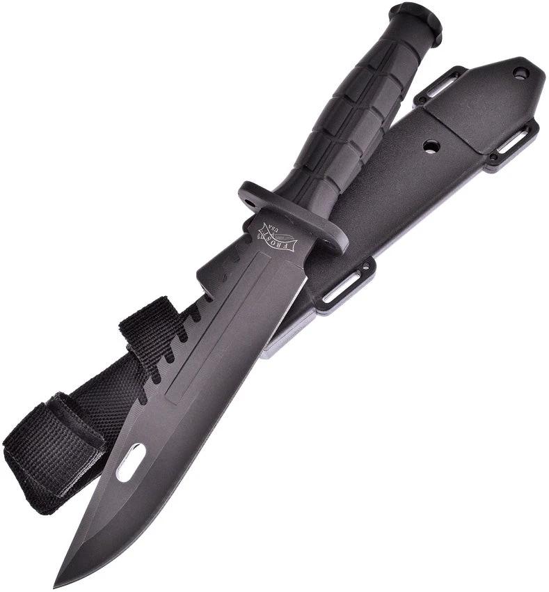 Frost Cutlery Bowie Rubber Handle FC-34B by Frost Cutlery
