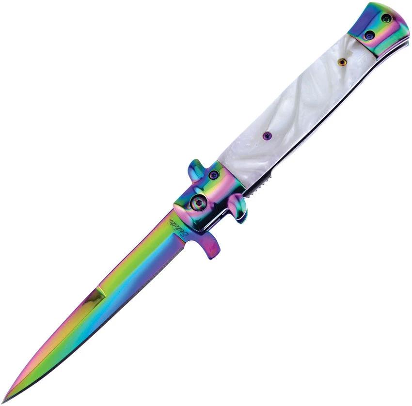 Frost Cutlery Italian Stiletto Milano A/O ISM-001CI/RB by Frost Cutlery
