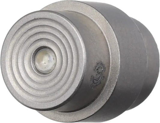 Flytanium PM2 Tritium Stopper - Green Tritium Insert In Titanium Stonewash Finish by Flytanium