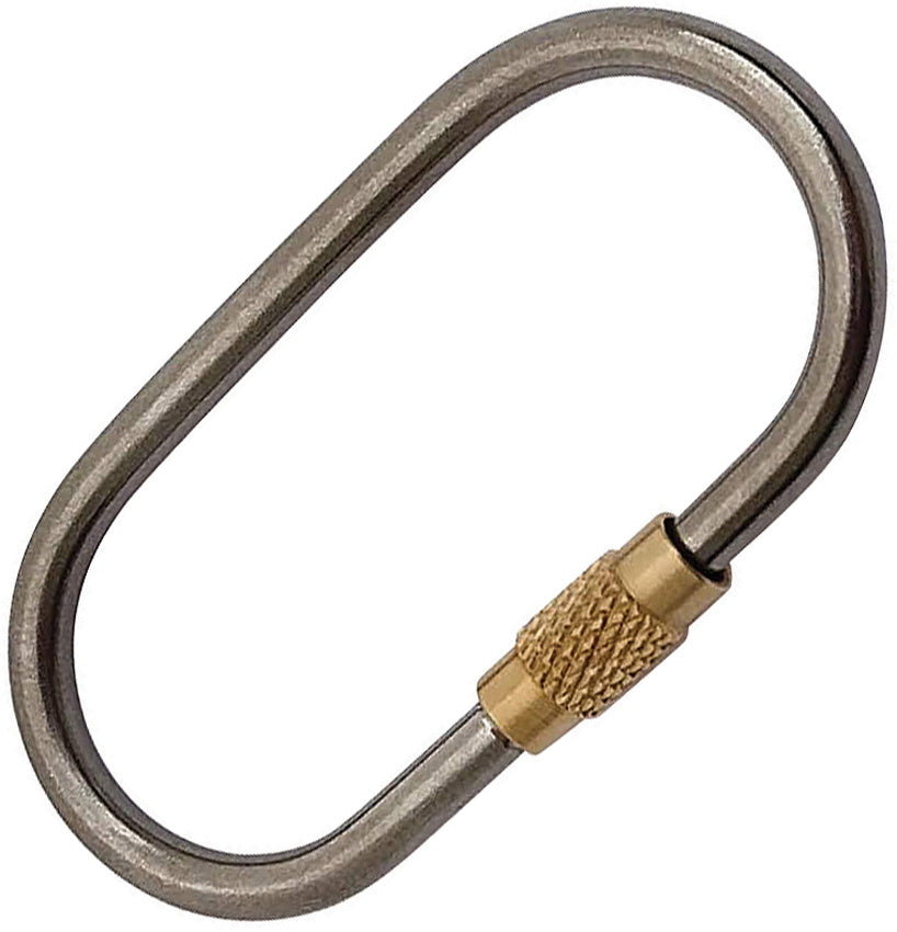 Flytanium Ti Oval Keyring FLY-641 by Flytanium
