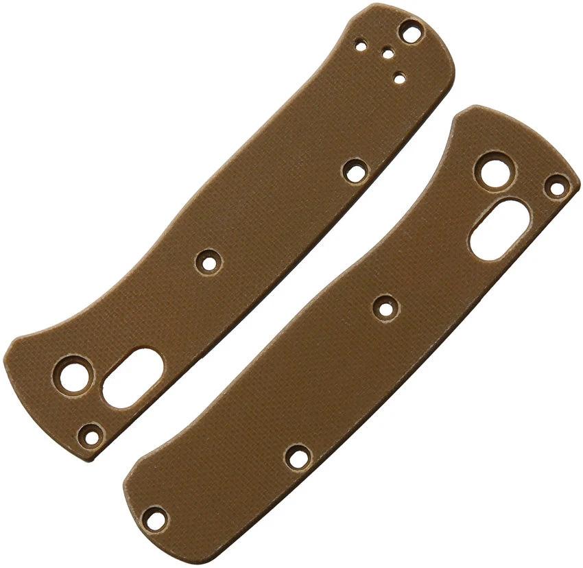 Flytanium Mini Bugout Handles Tan G10 FLY-687 by Flytanium