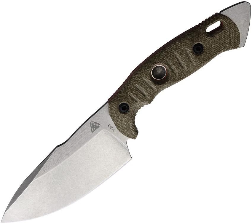 Fobos Knives Alaris Fixed Blade Grn/Org ALARIS-3V-MOD/ORG by Fobos Knives