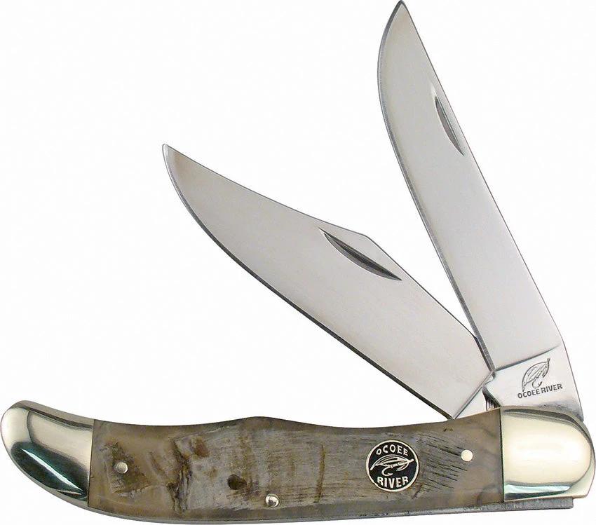 Frost Cutlery Folding Hunter Rams Horn OC-550RH by Frost Cutlery