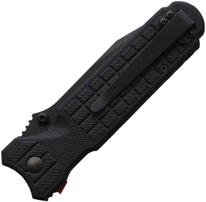 Fox Predator Evolution Linerlock 449 B - Black Coated Niolox Tool Steel Tanto Blade by Fox