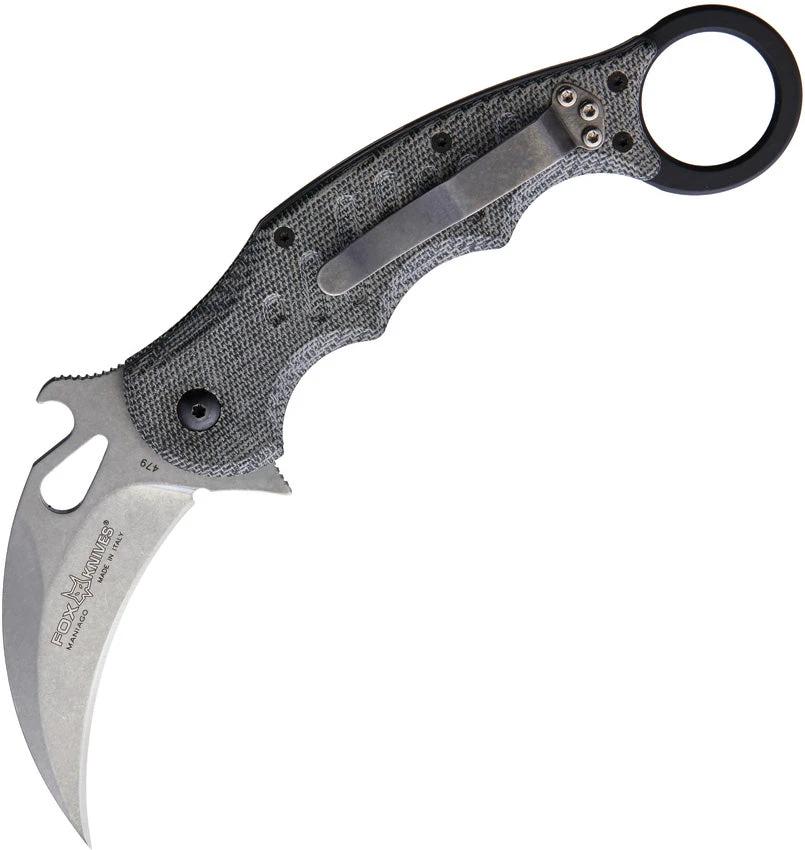 Fox Karambit Linerlock SW Blk 479MIBSW by Fox