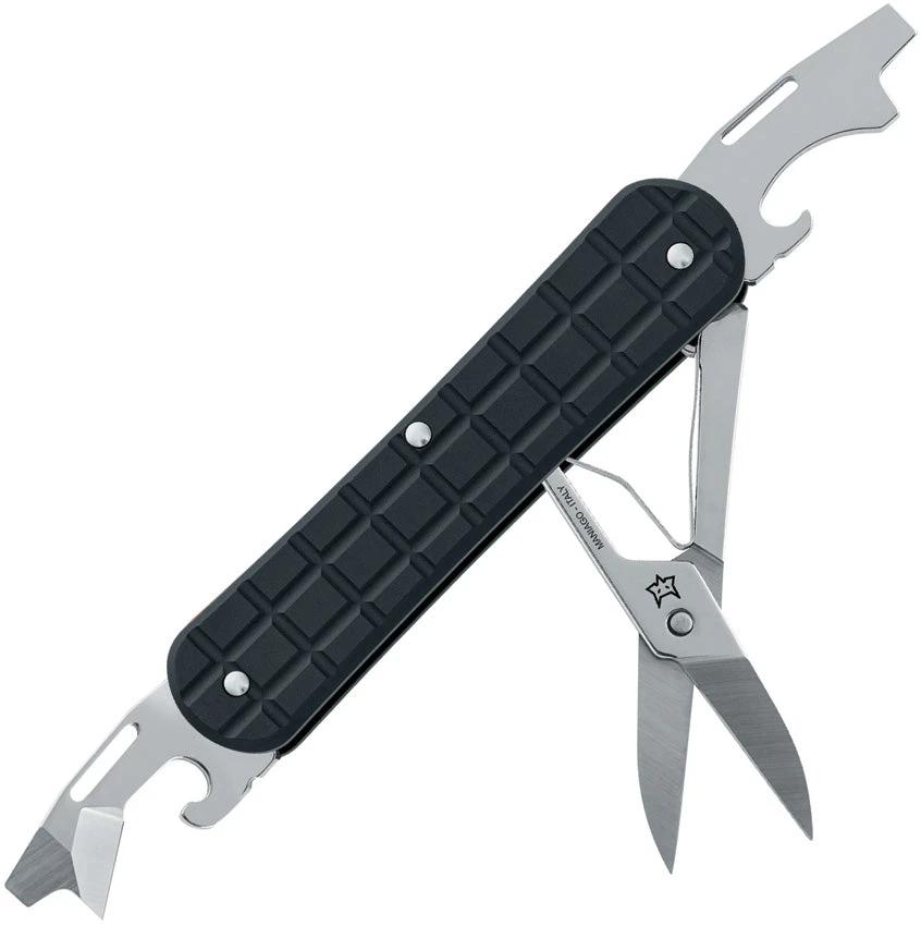 FOX Vulpis Folding Knife Black FX-VPGPW-130-F3-BK by FOX