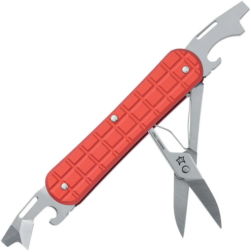 FOX Vulpis Folding Knife Red FX-VPGPW-130-F3-R by FOX