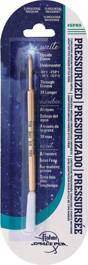 Fisher Space Pen Turquoise Medium Ink Refill SPR9 by Fisher Space Pen