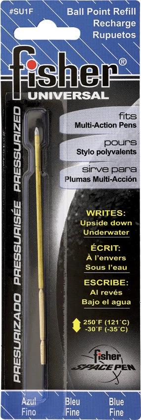 Fisher Space Pen Blue Ink Refill Fine Point SU1F by Fisher Space Pen