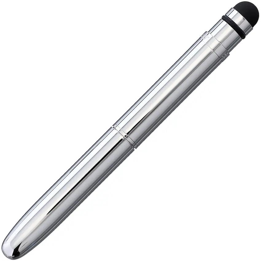 Fisher Space Pen Chrome Bullet Grip Pen With Stylus - Replaceable Stylus Tip For Mobile Devices by Fisher Space Pen