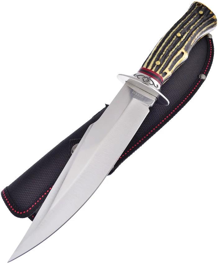 Frost Cutlery Fixed Blade Imitation Stag SHP-005 by Frost Cutlery