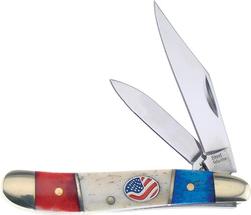 Frost Cutlery Little Peanut Red White Blue SW-107RWB by Frost Cutlery