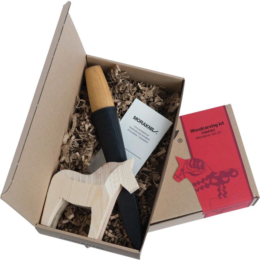 Mora Woodcarving Kit Dala Horse M-145041 by Mora