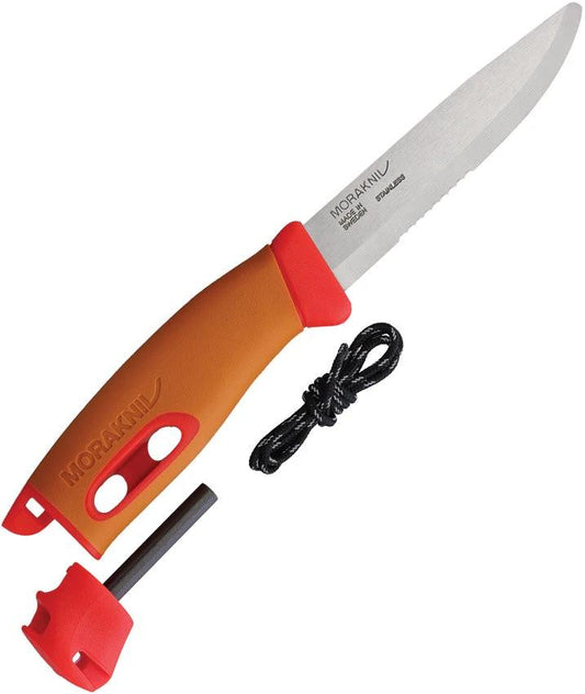 Mora Companion Spark Energy Outdoor Knife With Fire Starter by Mora